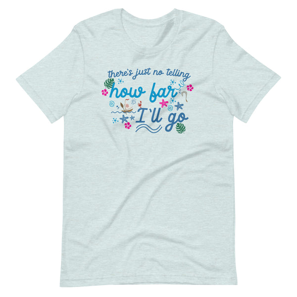 Moana Song Lyrics Shirt Disney Vacation Unisex t-shirt
