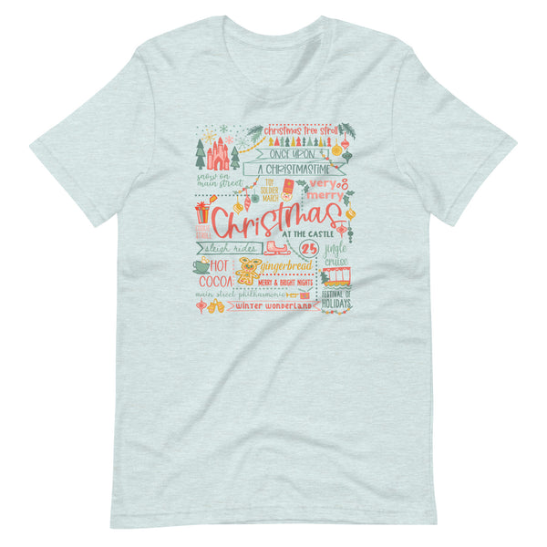 Disney Christmas List T-shirt Disney Shirt Disney at Christmas T-Shirt