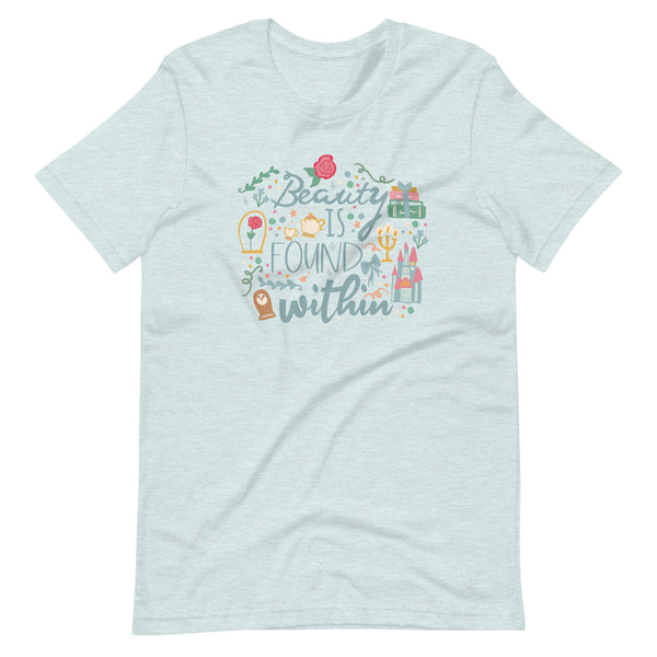 Belle Beauty Within T-shirt Disney Princess Beauty and the Beast T-Shirt