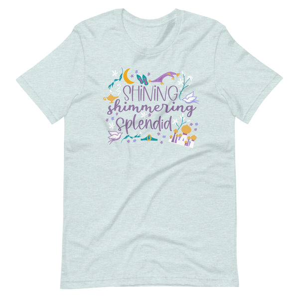 Jasmine Shining Shimmering T-Shirt Aladdin Disney Princess Jasmine T-Shirt