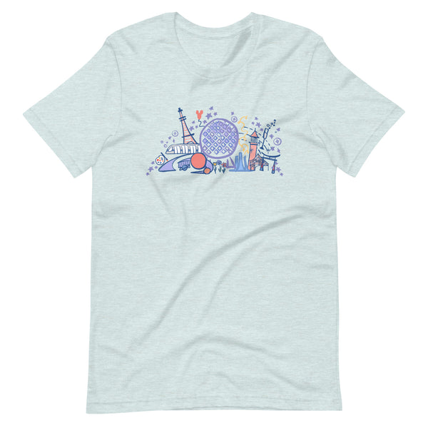 EPCOT T-Shirt Disney Parks Shirt Spaceship Earth Disney World Epcot T-Shirt