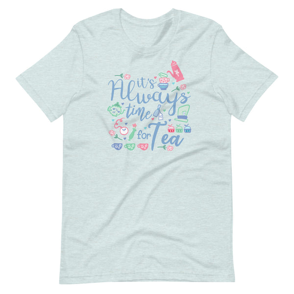 Alice in Wonderland Tea Party T-Shirt It's Always Time for Tea Magic Kingdom T-Shirt