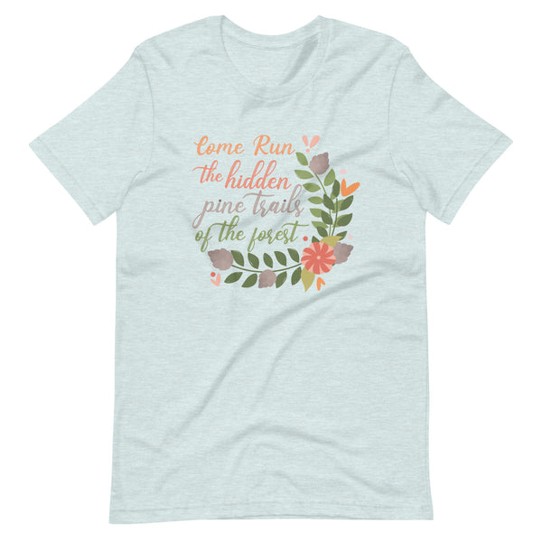 Pocahontas Disney Shirt Come Run the Hidden Pine Trails runDisney Pocahontas T-shirt