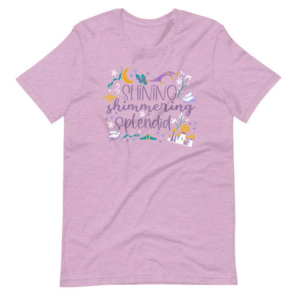 Jasmine Shining Shimmering T-Shirt Aladdin Disney Princess Jasmine T-Shirt
