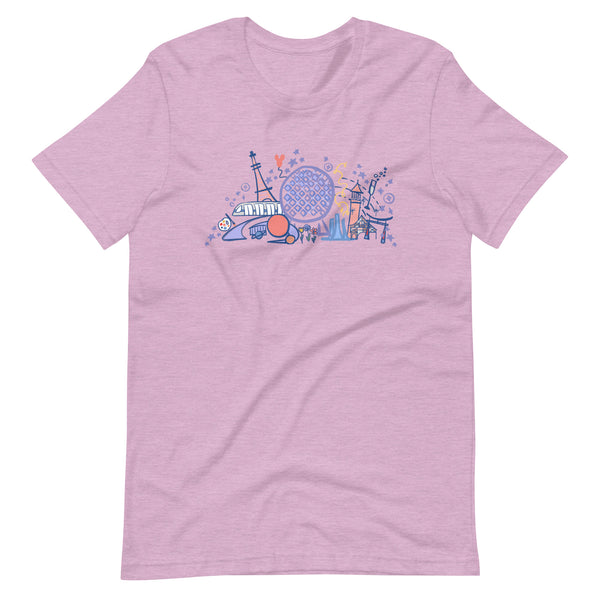 EPCOT T-Shirt Disney Parks Shirt Spaceship Earth Disney World Epcot T-Shirt