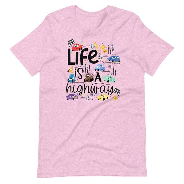 Cars Disney T-Shirt Life is a Highway Disney Shirt Cars T-Shirt