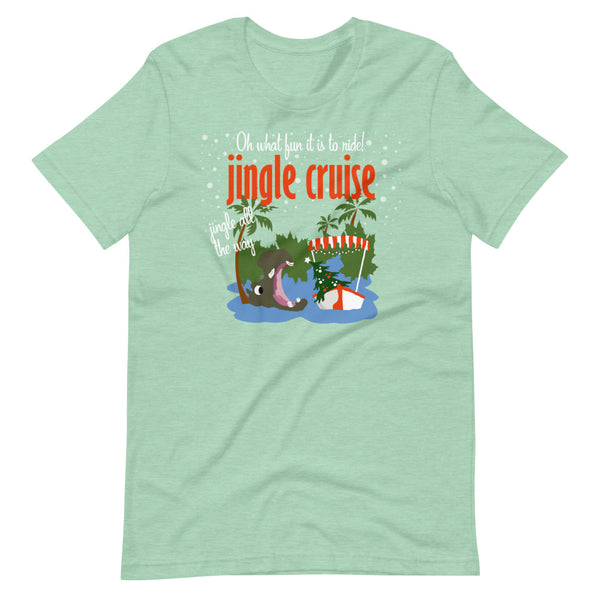 Jingle Cruise Hippo T-Shirt Jungle Cruise Disney Christmas T-Shirt