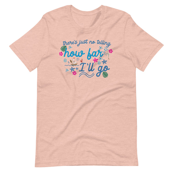 Moana Song Lyrics Shirt Disney Vacation Unisex t-shirt