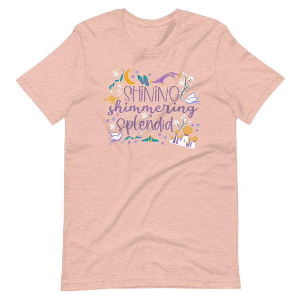 Jasmine Shining Shimmering T-Shirt Aladdin Disney Princess Jasmine T-Shirt