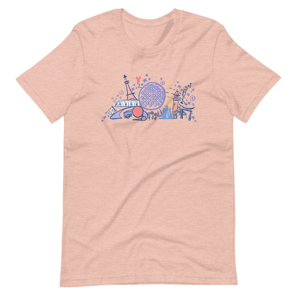 EPCOT T-Shirt Disney Parks Shirt Spaceship Earth Disney World Epcot T-Shirt