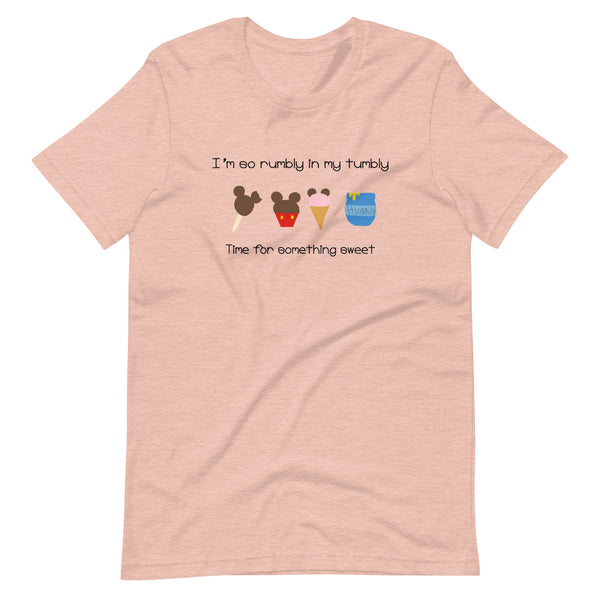 Winnie the Pooh Snacks T-Shirt Disney Snacks Rumbly in My Tumbly Mickey Snacks T-Shirt