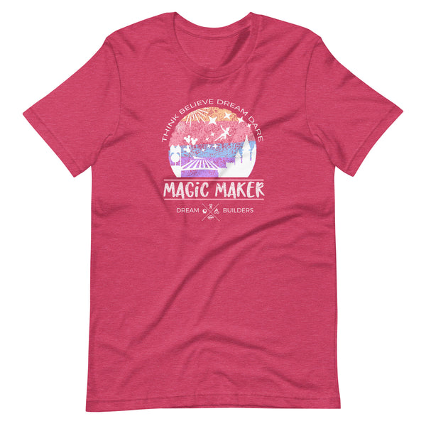 Dream Builders Magic Kingdom T-Shirt, Walt Disney World Disney Magic Maker T-shirt