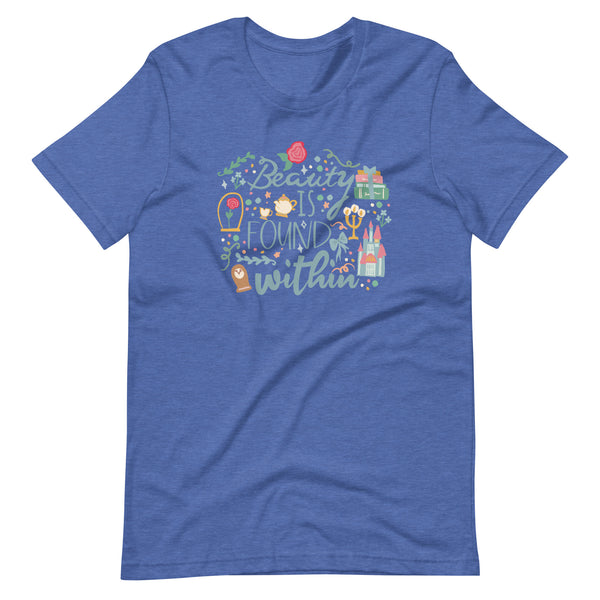 Belle Beauty Within T-shirt Disney Princess Beauty and the Beast T-Shirt