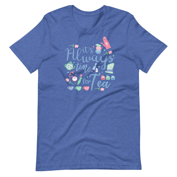 Alice in Wonderland Tea Party T-Shirt It's Always Time for Tea Magic Kingdom T-Shirt