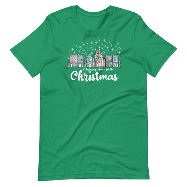 Christmas on Main Street T-shirt It's Beginning to Look a Lot Like Christmas Disney Christmas T-shirt