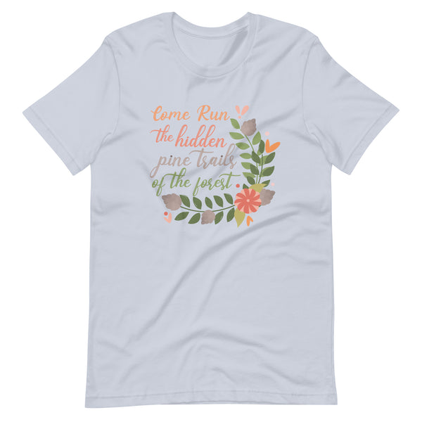 Pocahontas Disney Shirt Come Run the Hidden Pine Trails runDisney Pocahontas T-shirt