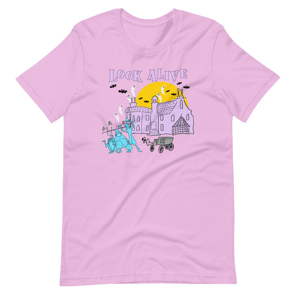 Haunted Mansion Look Alive Grim Grinning Ghosts Disney shirt Unisex t-shirt