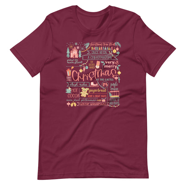 Disney Christmas List T-shirt Disney Shirt Disney at Christmas T-Shirt