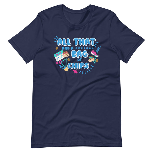 runDisney Chip and Dale 90s All that Disney running shirt Unisex t-shirt