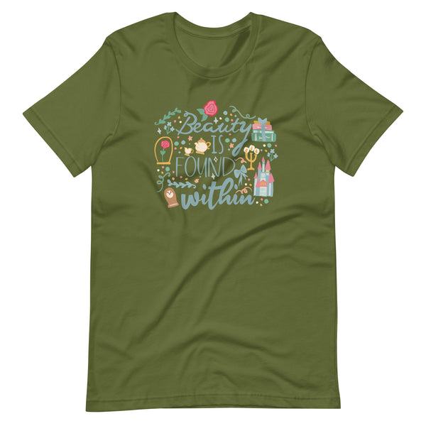 Belle Beauty Within T-shirt Disney Princess Beauty and the Beast T-Shirt