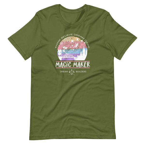 Dream Builders Magic Kingdom T-Shirt, Walt Disney World Disney Magic Maker T-shirt