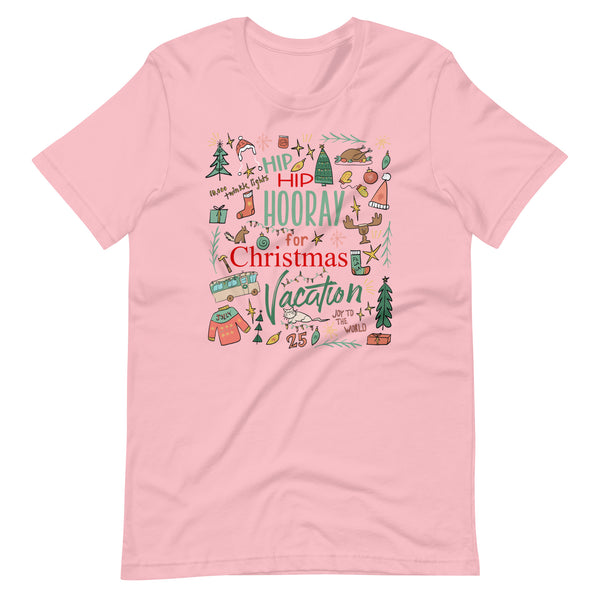 Christmas Vacation T-Shirt Hip Hip Hooray for Christmas Vacation Griswold Family Christmas T-Shirt
