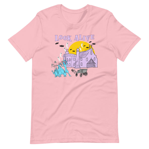Haunted Mansion Look Alive Grim Grinning Ghosts Disney shirt Unisex t-shirt