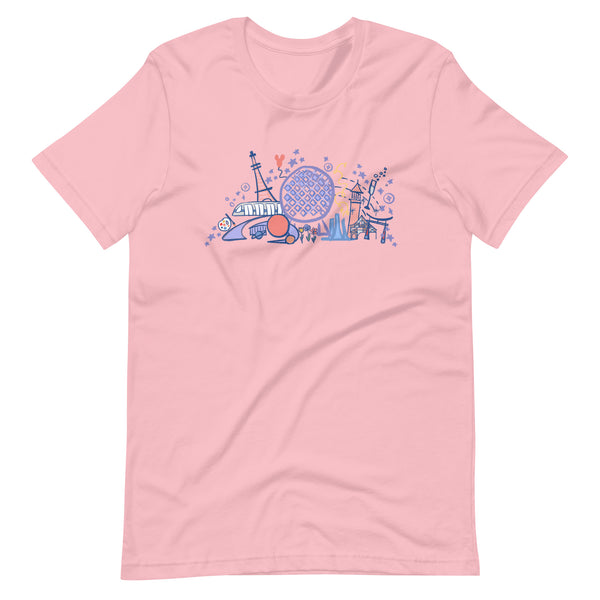 EPCOT T-Shirt Disney Parks Shirt Spaceship Earth Disney World Epcot T-Shirt