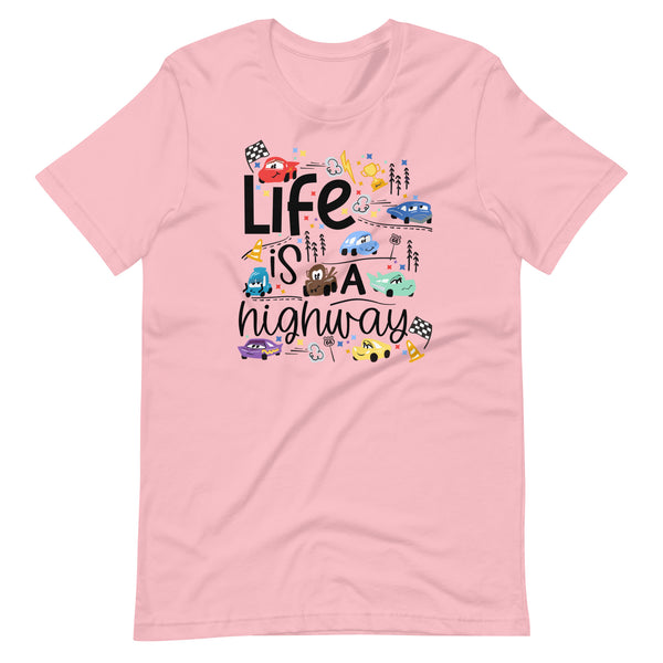 Cars Disney T-Shirt Life is a Highway Disney Shirt Cars T-Shirt