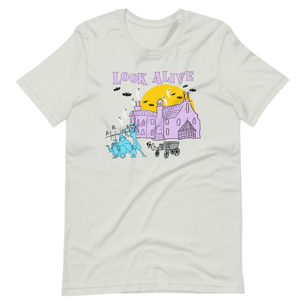 Haunted Mansion Look Alive Grim Grinning Ghosts Disney shirt Unisex t-shirt