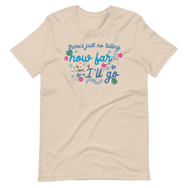Moana Song Lyrics Shirt Disney Vacation Unisex t-shirt