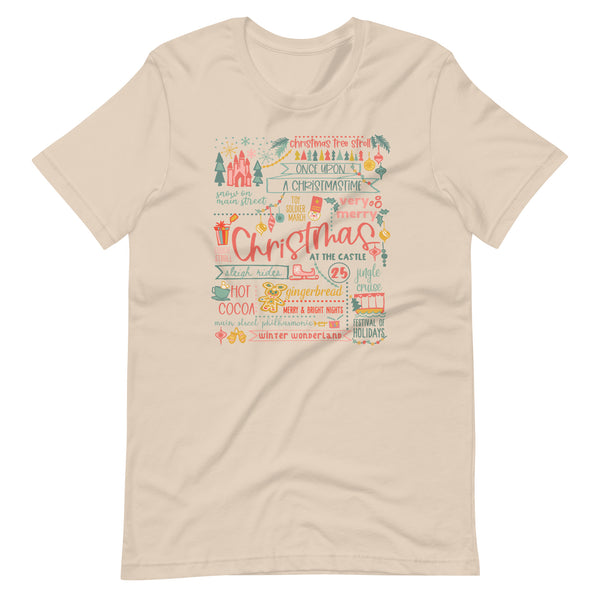 Disney Christmas List T-shirt Disney Shirt Disney at Christmas T-Shirt