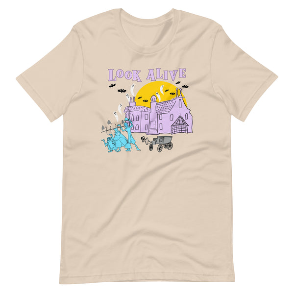 Haunted Mansion Look Alive Grim Grinning Ghosts Disney shirt Unisex t-shirt