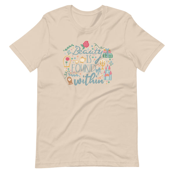 Belle Beauty Within T-shirt Disney Princess Beauty and the Beast T-Shirt