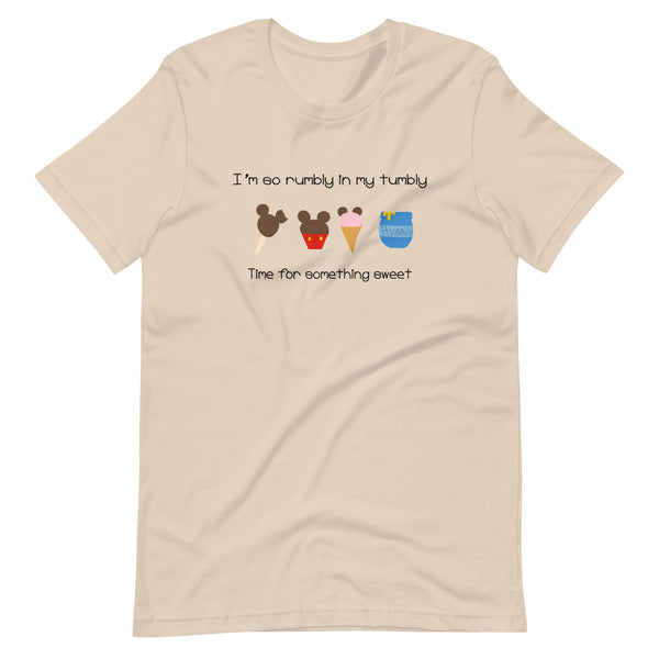 Winnie the Pooh Snacks T-Shirt Disney Snacks Rumbly in My Tumbly Mickey Snacks T-Shirt