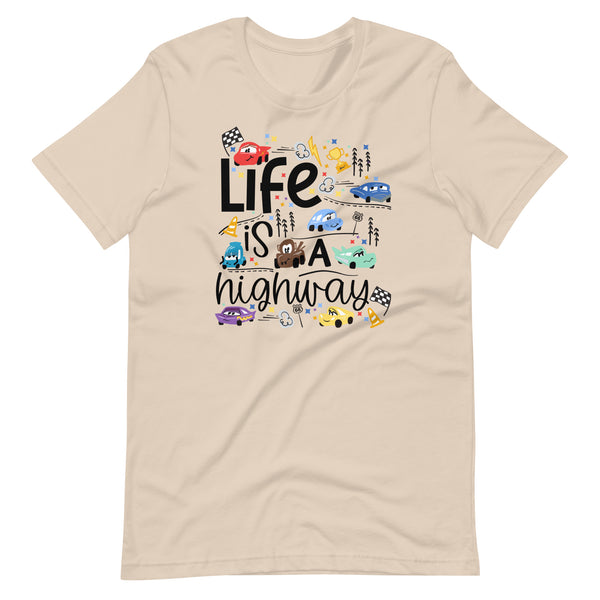 Cars Disney T-Shirt Life is a Highway Disney Shirt Cars T-Shirt