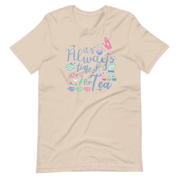 Alice in Wonderland Tea Party T-Shirt It's Always Time for Tea Magic Kingdom T-Shirt