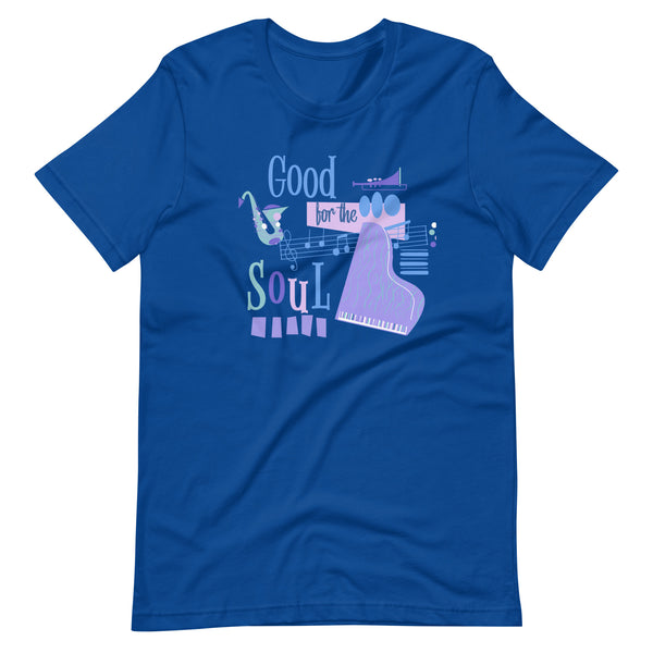 Disney Pixar Soul Good for the Soul Jazz Music Unisex t-shirt