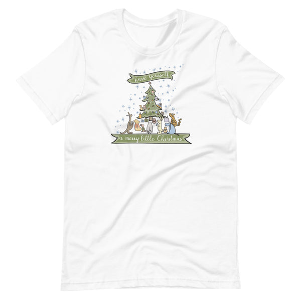 Winnie the Pooh Christmas T-Shirt Have Yourself a Merry Little Christmas Disney T-Shirt