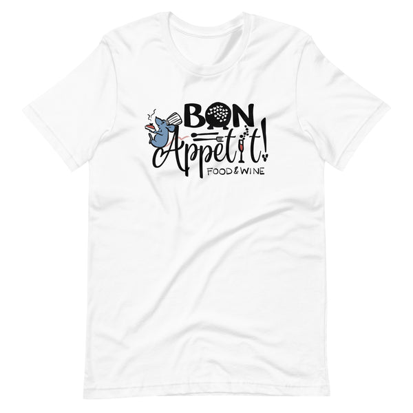 Epcot Bon Appetit T-Shirt Disney Food and Wine Festival Remy Disney Shirt Epcot T-Shirt