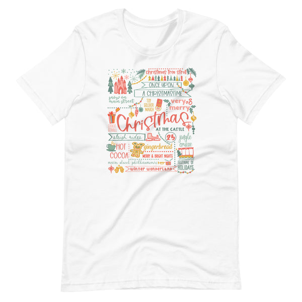 Disney Christmas List T-shirt Disney Shirt Disney at Christmas T-Shirt