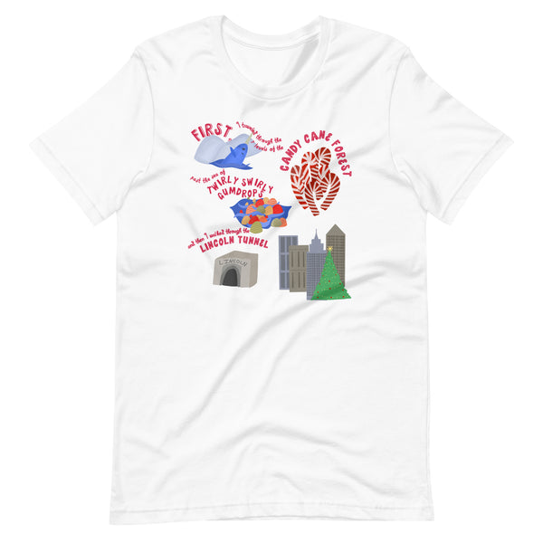 Buddy the Elf Christmas Story Holiday Movie Unisex t-shirt