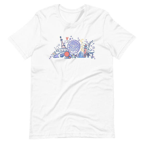 EPCOT T-Shirt Disney Parks Shirt Spaceship Earth Disney World Epcot T-Shirt