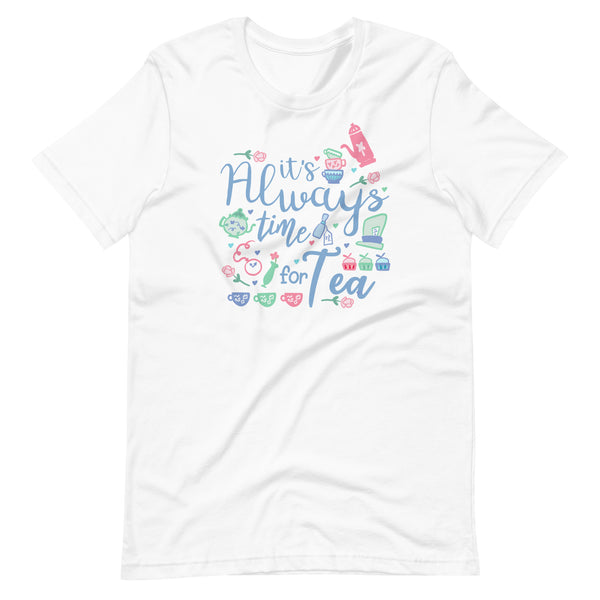 Alice in Wonderland Tea Party T-Shirt It's Always Time for Tea Magic Kingdom T-Shirt