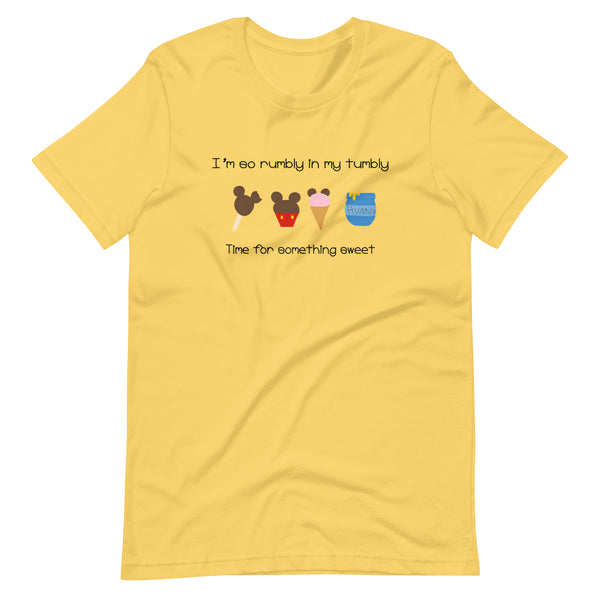 Winnie the Pooh Snacks T-Shirt Disney Snacks Rumbly in My Tumbly Mickey Snacks T-Shirt