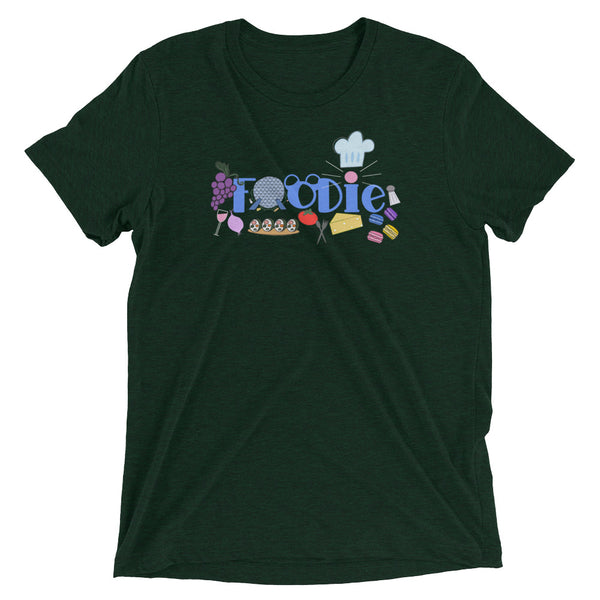 Remy Ratatouille Tri-Blend Disney Foodie Food and Wine Festival  Short sleeve t-shirt