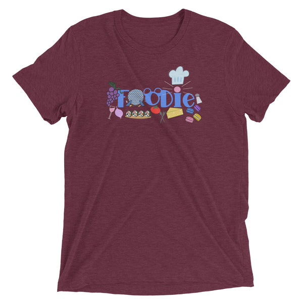 Remy Ratatouille Tri-Blend Disney Foodie Food and Wine Festival  Short sleeve t-shirt