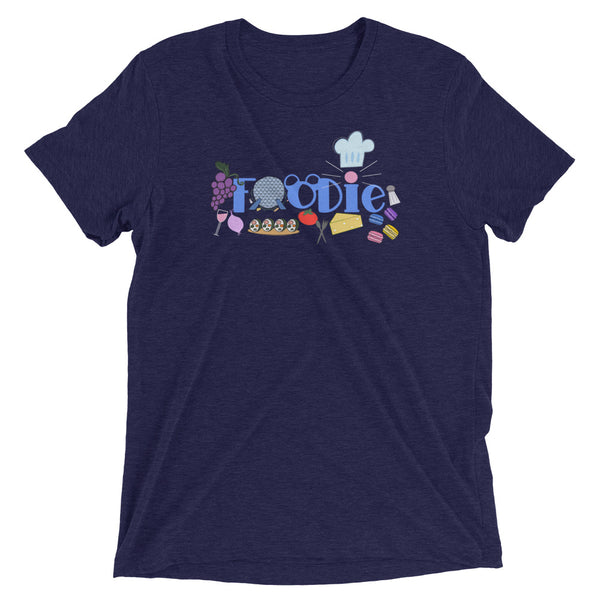Remy Ratatouille Tri-Blend Disney Foodie Food and Wine Festival  Short sleeve t-shirt