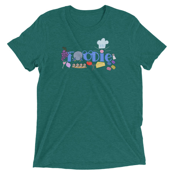 Remy Ratatouille Tri-Blend Disney Foodie Food and Wine Festival  Short sleeve t-shirt