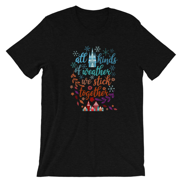 Disney Frozen Christmas T-Shirt Anna and Elsa Disney Sisters Disney Shirt White Christmas T-Shirt